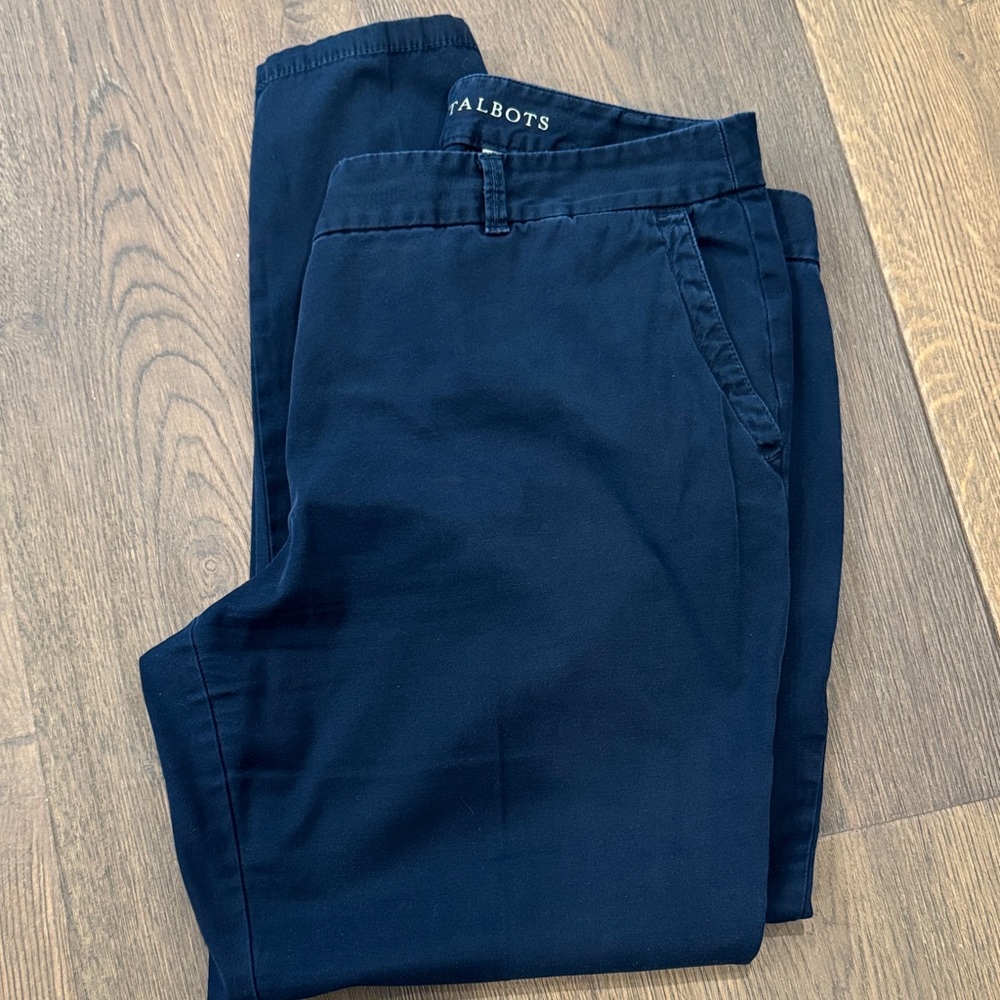 Talbots Dark Blue Women's Chinos